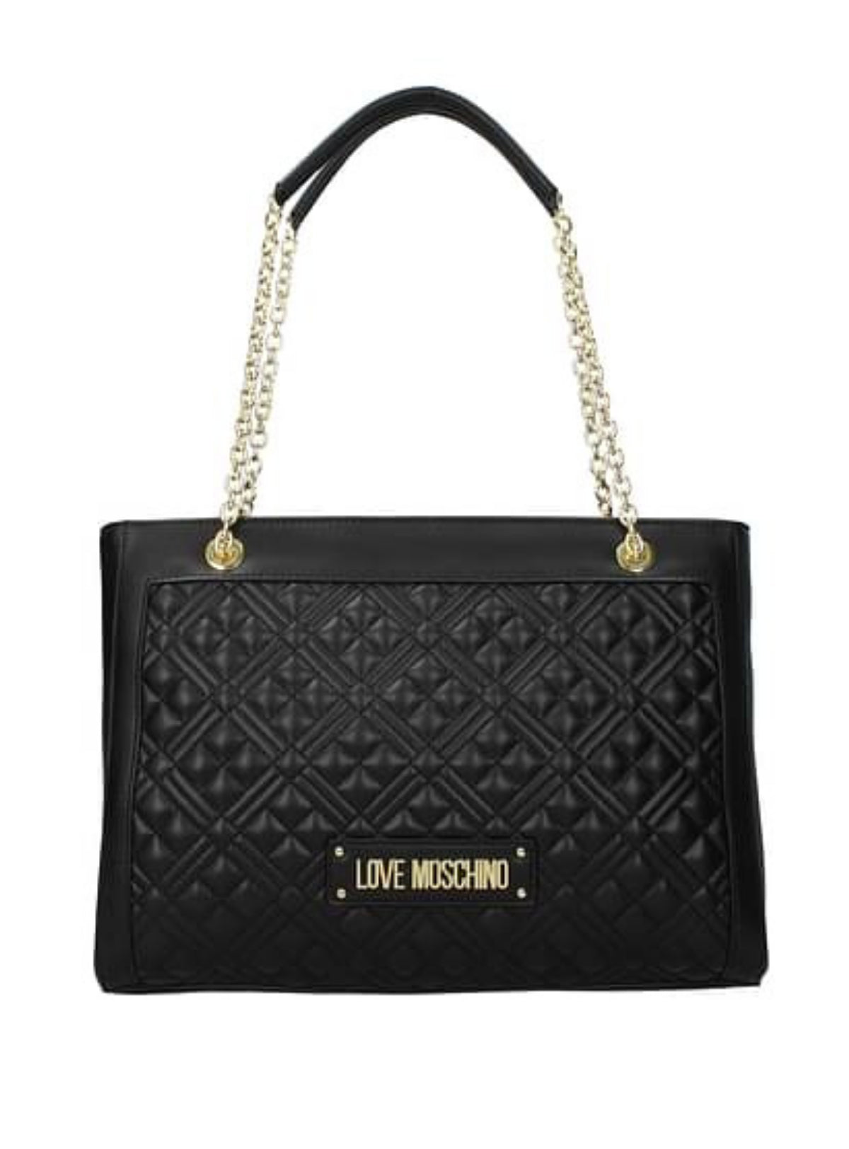Moschino Bag - Polyurethane Shoulder Bag - Black - JC4006PP1ELA0000