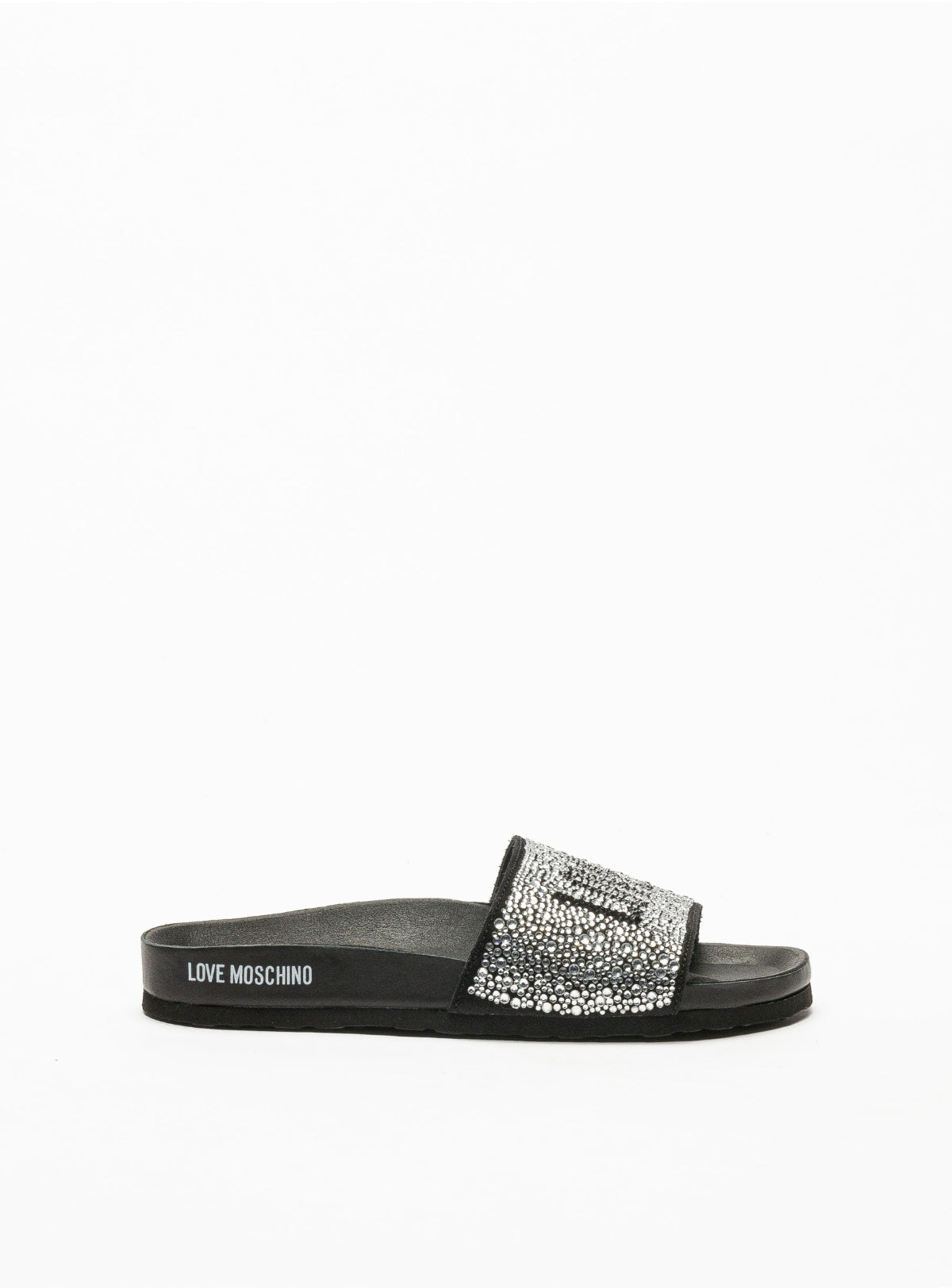 Moschino Slides - Black Slides - JA28203G0E
