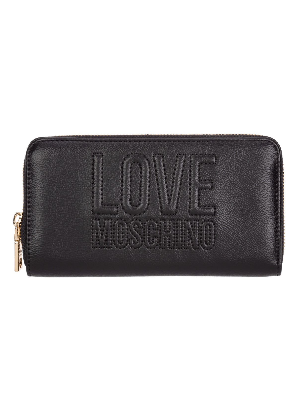 Moschino Wallet - Zip Around Logo - Black - JC5659PP1ELL0000