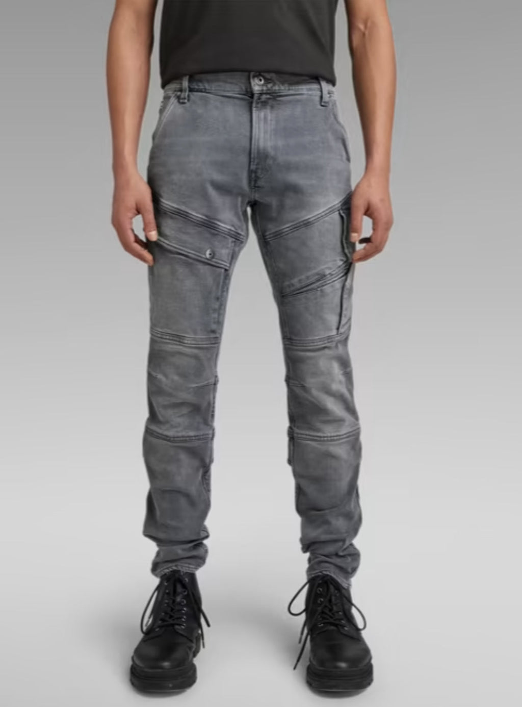 G-Star Jeans - Airblaze 3D Skinny - Sun Faded Moon Grey - D16129-C910-C950