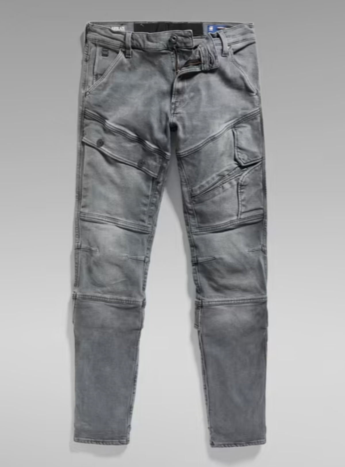 G-Star Jeans - Airblaze 3D Skinny - Sun Faded Moon Grey - D16129-C910-C950