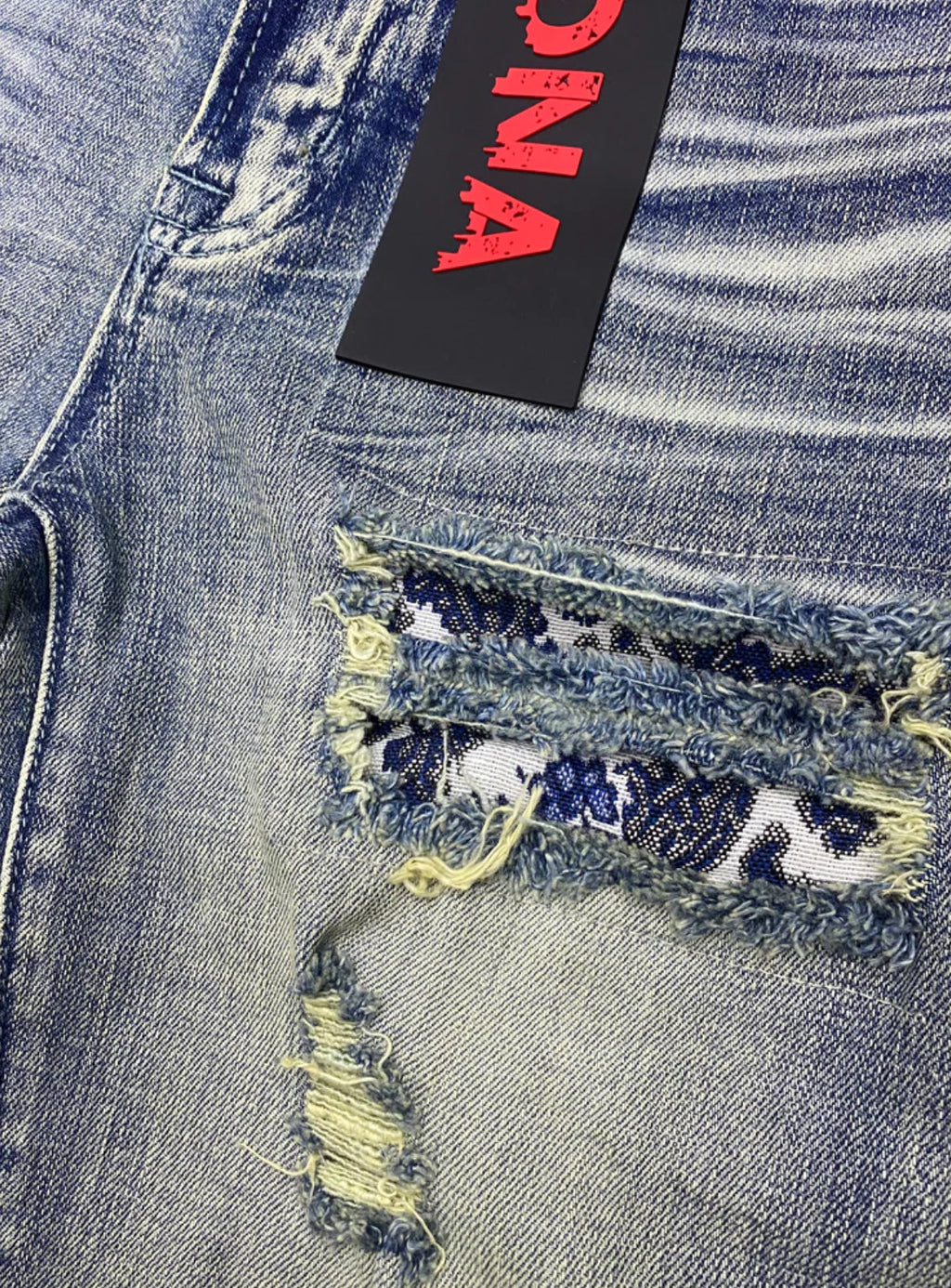 DNA Jeans - Bandana Cut - Vintage Blue