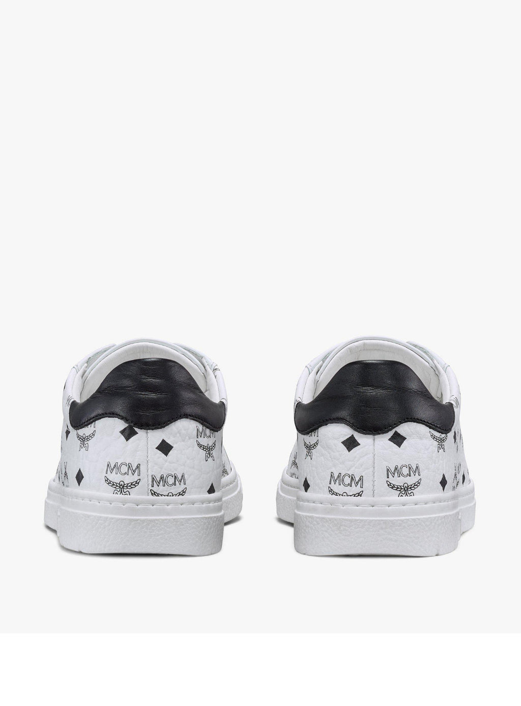 MCM Women Shoes - Terrain Lo Sneakers - White - MESCSMM23WT