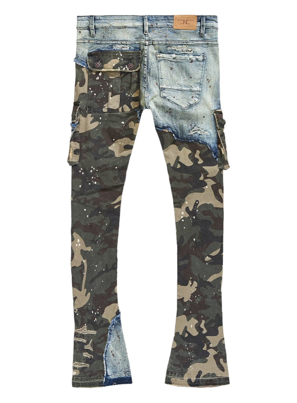 Jordan Craig Jeans - Ross Stacked Platoon - Woodland - JRF1142C