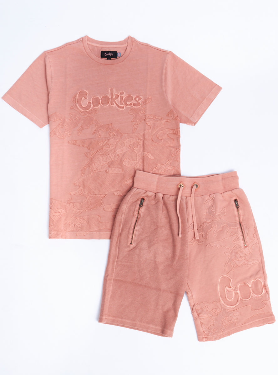 Cookies Short Set - Infantry - Dusty Rose - 1560K6013