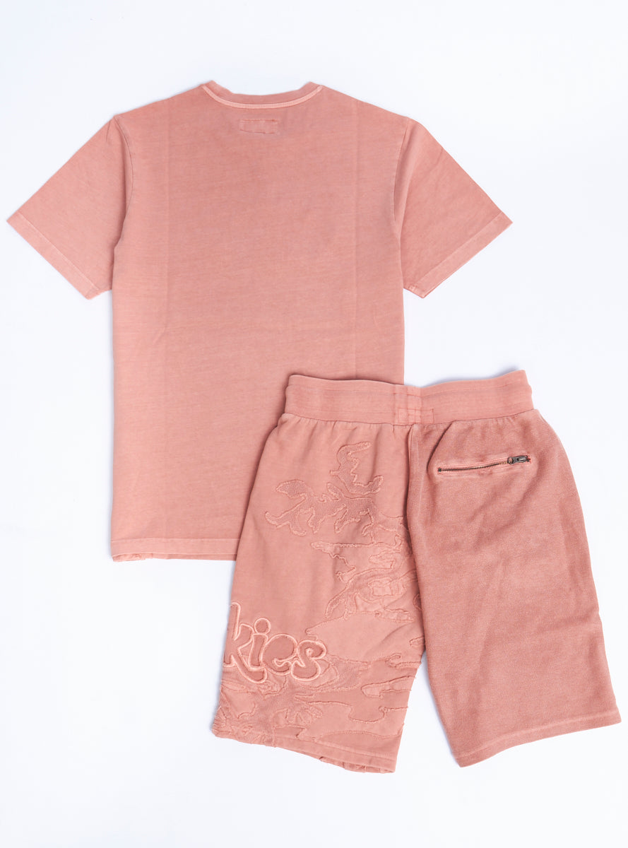 Cookies Short Set - Infantry - Dusty Rose - 1560K6013