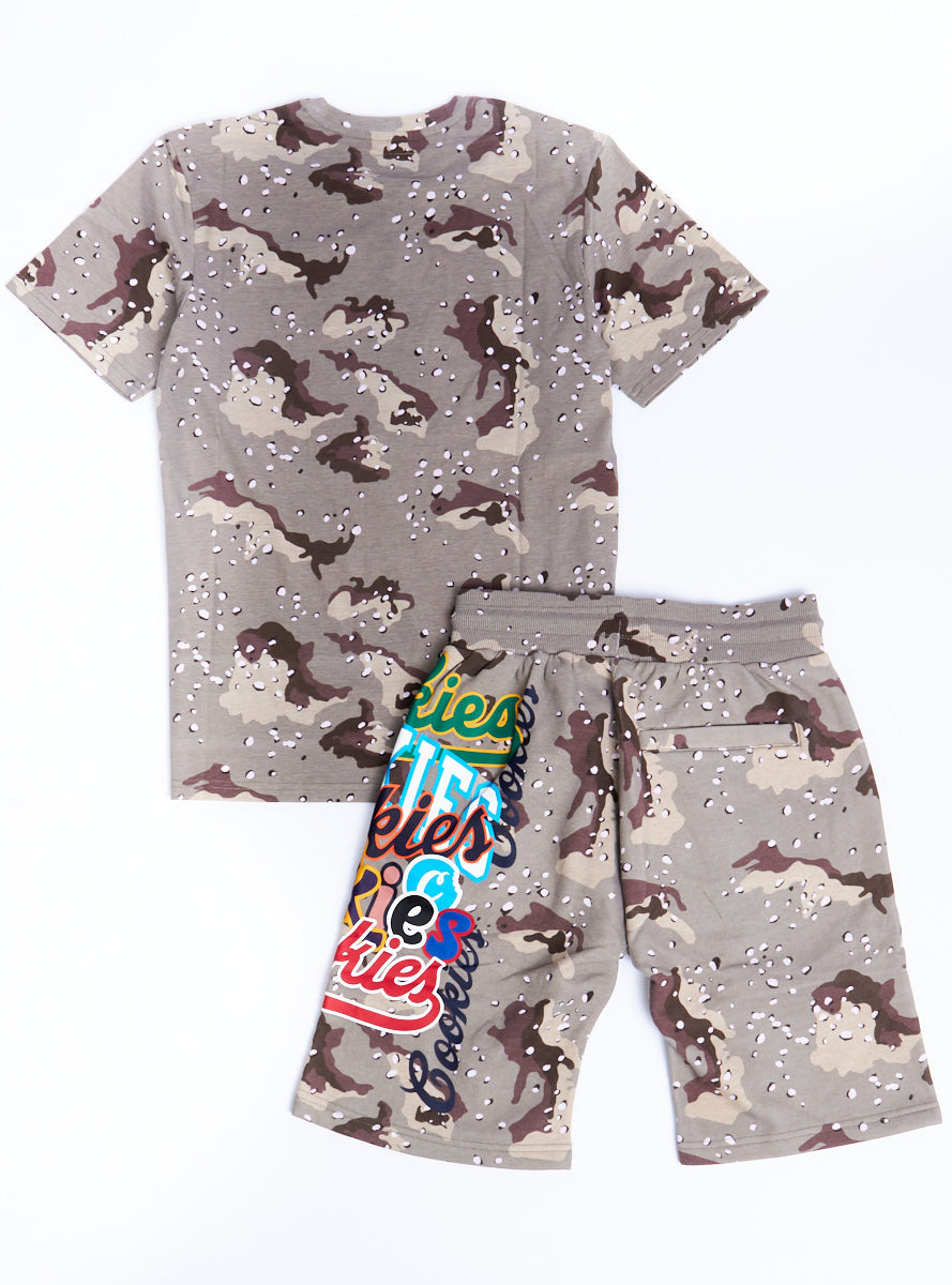 Cookies Short Set - Infamous - Desert Camo - 1560K6028