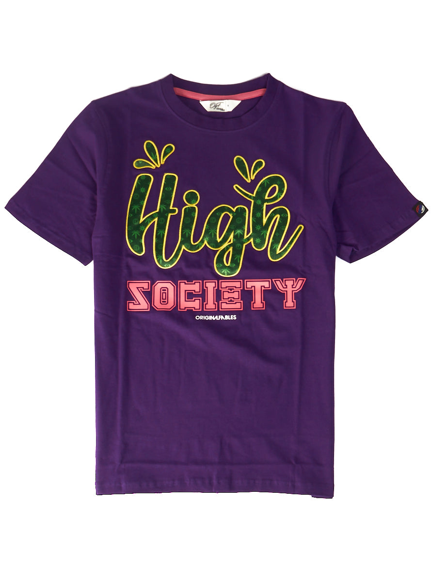 Original Fables T-Shirt - High Society - Purple