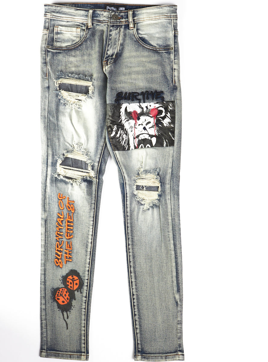 Motive Denim Jeans - Survive - Vintage - MT75