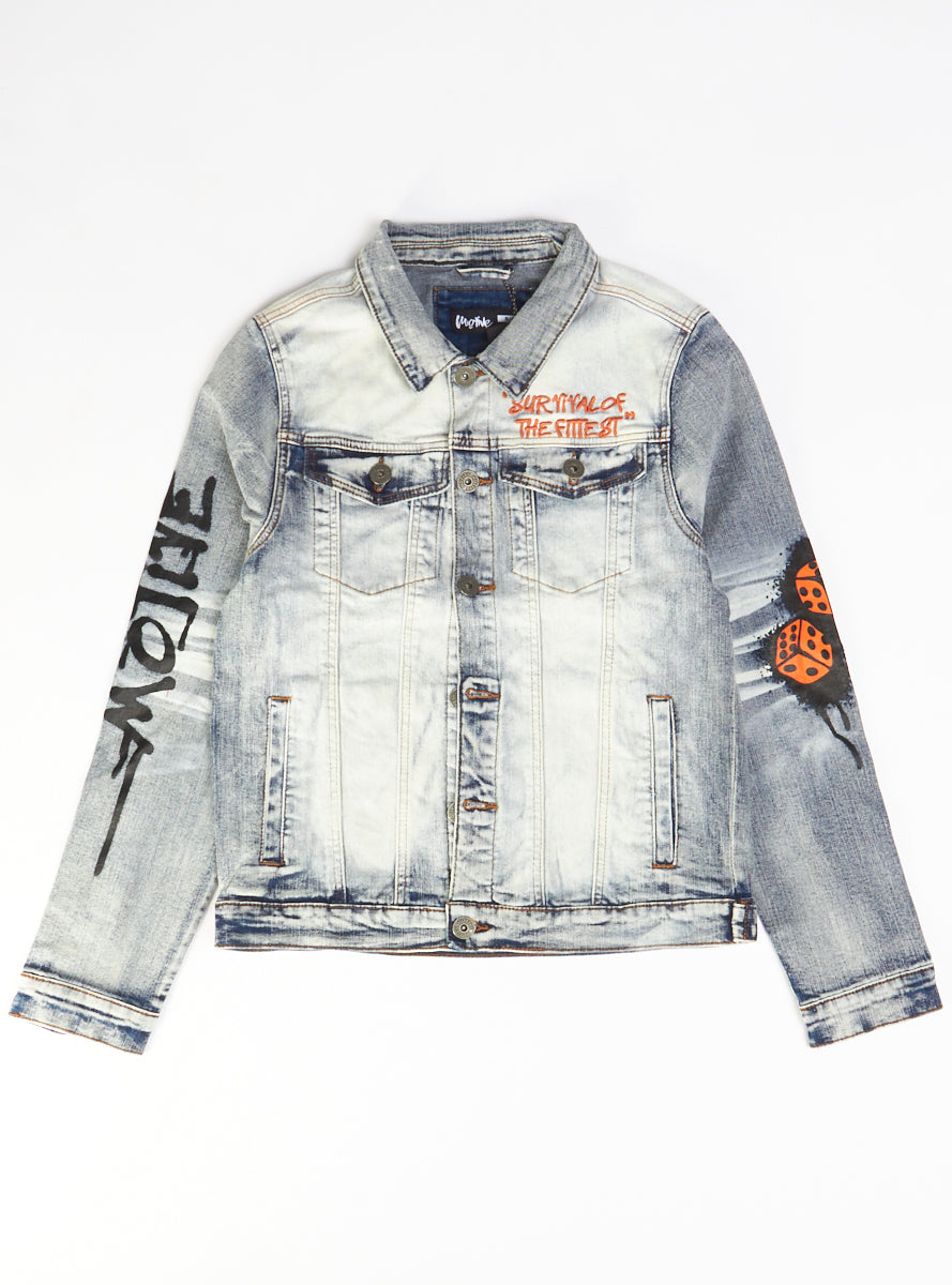 Motive Denim Denim Jacket - Survive - Vintage - MT74