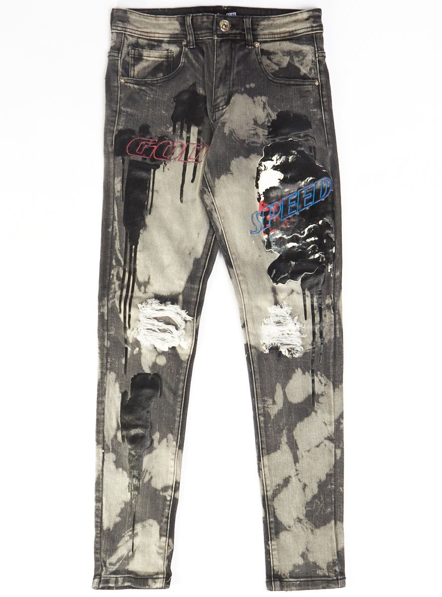 Motive Denim Jeans - GodSpeed - Grey - M56