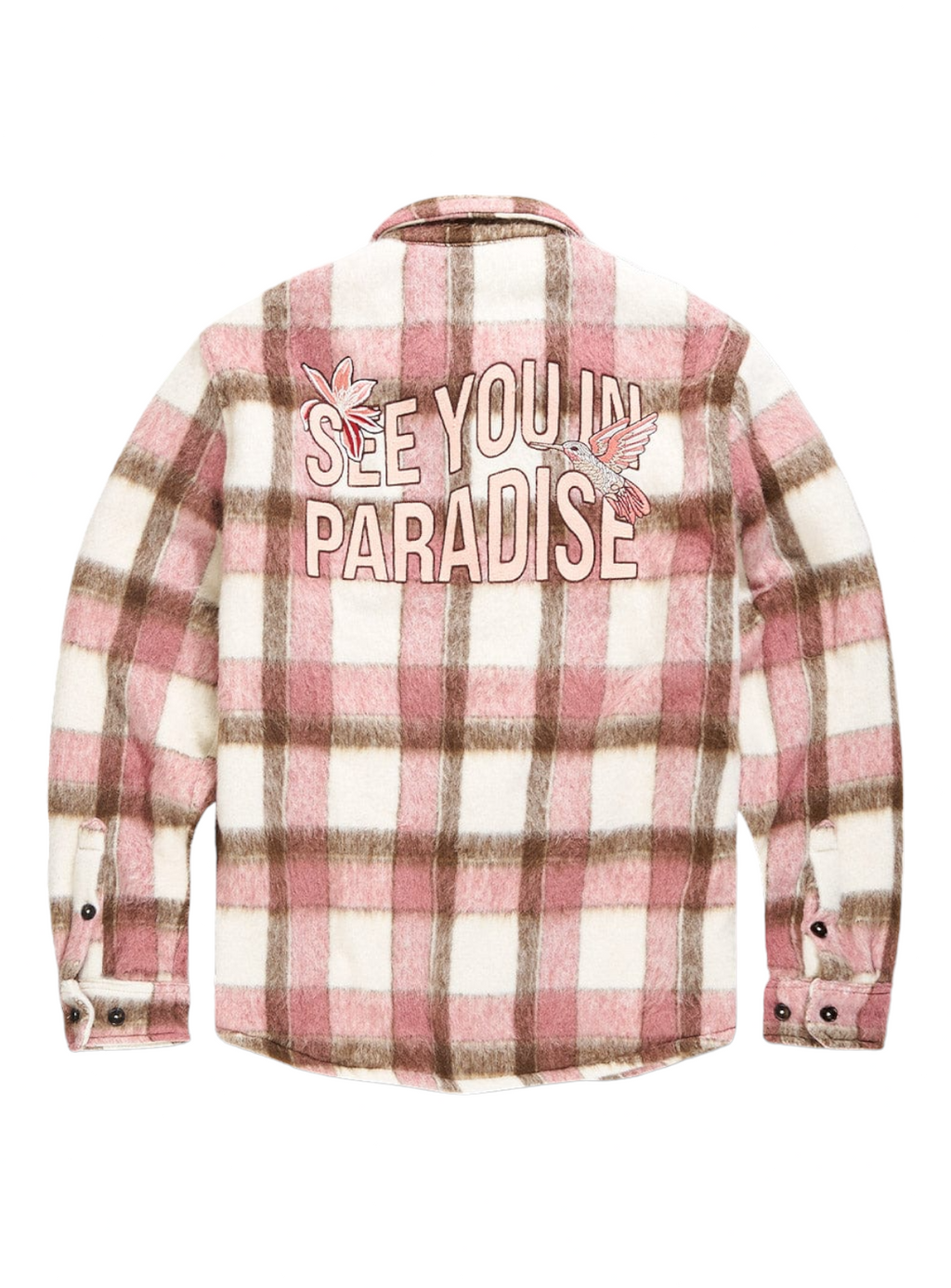 Jordan Craig Jacket -  See You In Paradise Flannel - Bacon - 2552