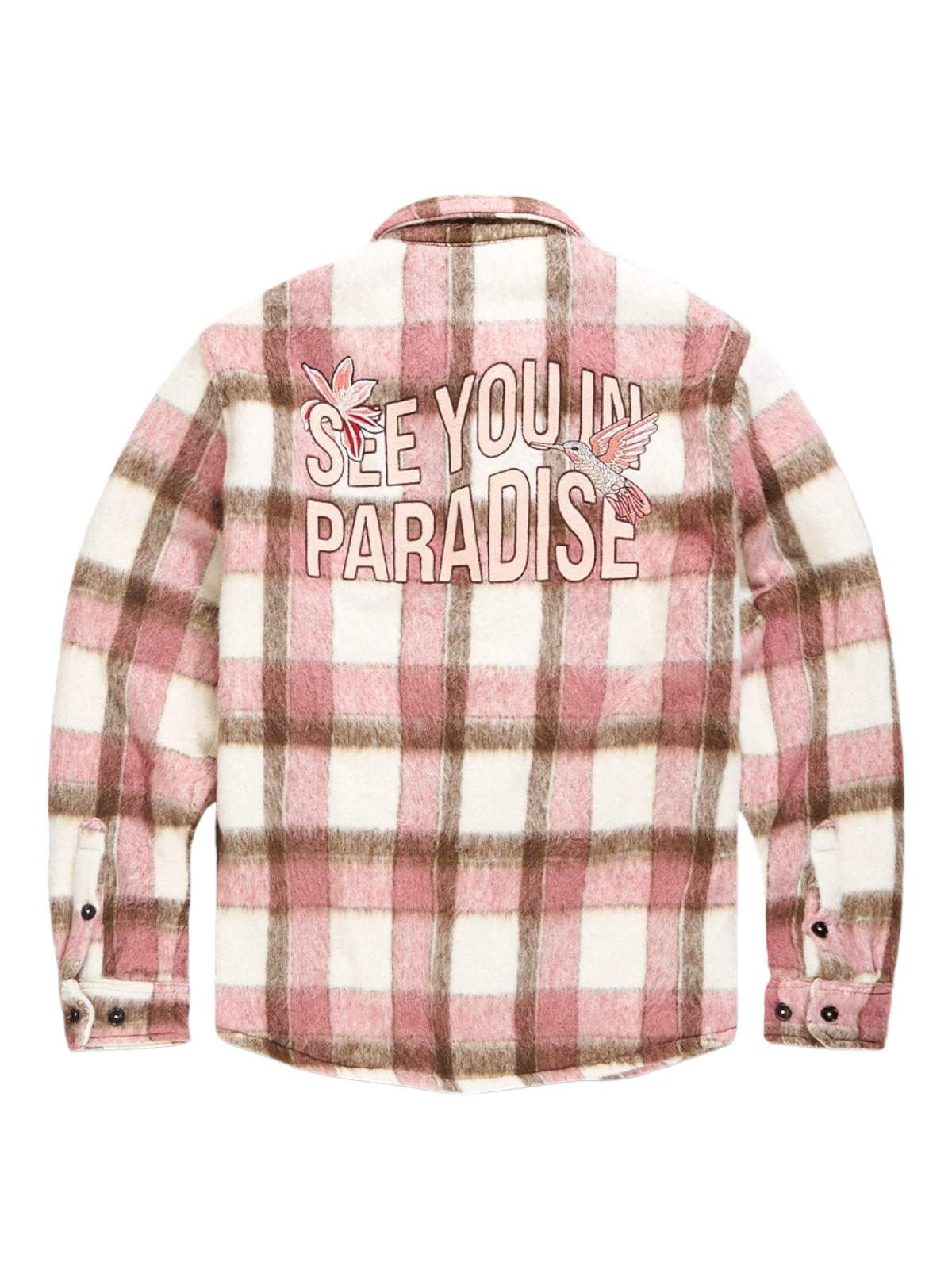Jordan Craig Jacket -  See You In Paradise Flannel - Bacon - 2552