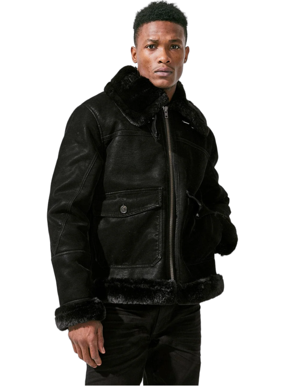 Jordan Craig Jacket - Vienna Bomber - Black  - 91405