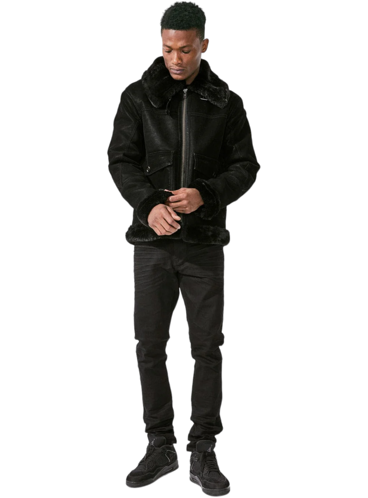 Jordan Craig Jacket - Vienna Bomber - Black  - 91405