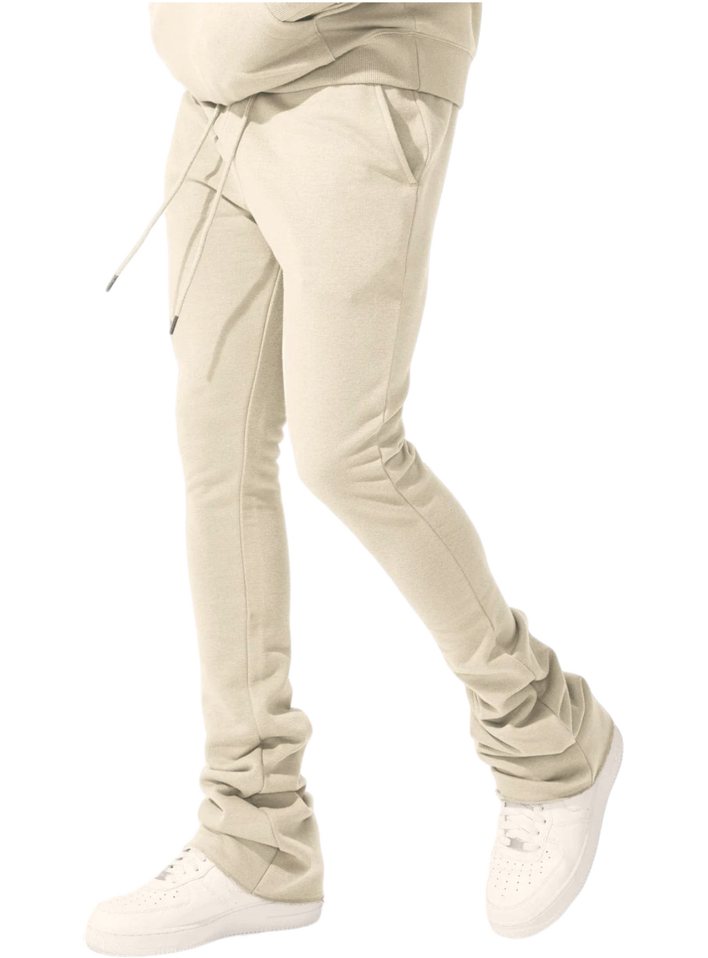 Jordan Craig Stacked Sweatpants - Uptown - Bone - 8826L