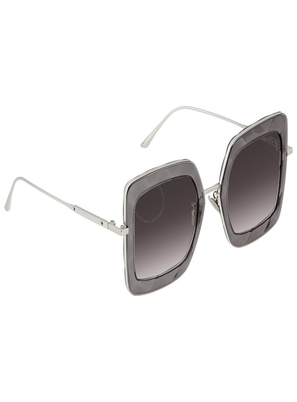 Bottega Veneta Sunglasses - Square Lens - Silver - BV0209S 001