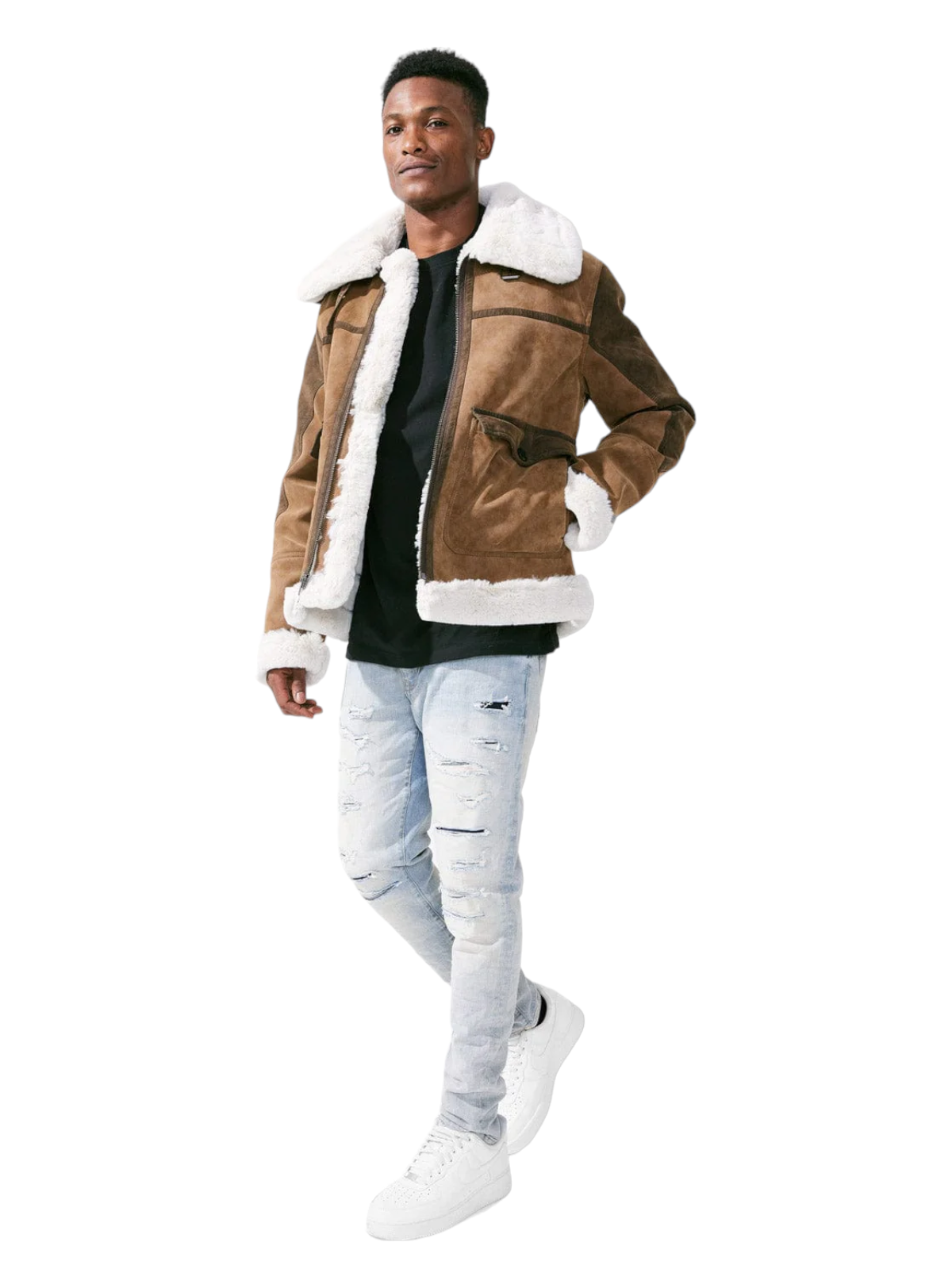 Jordan Craig Jacket - Vienna Bomber - Brown - 91405