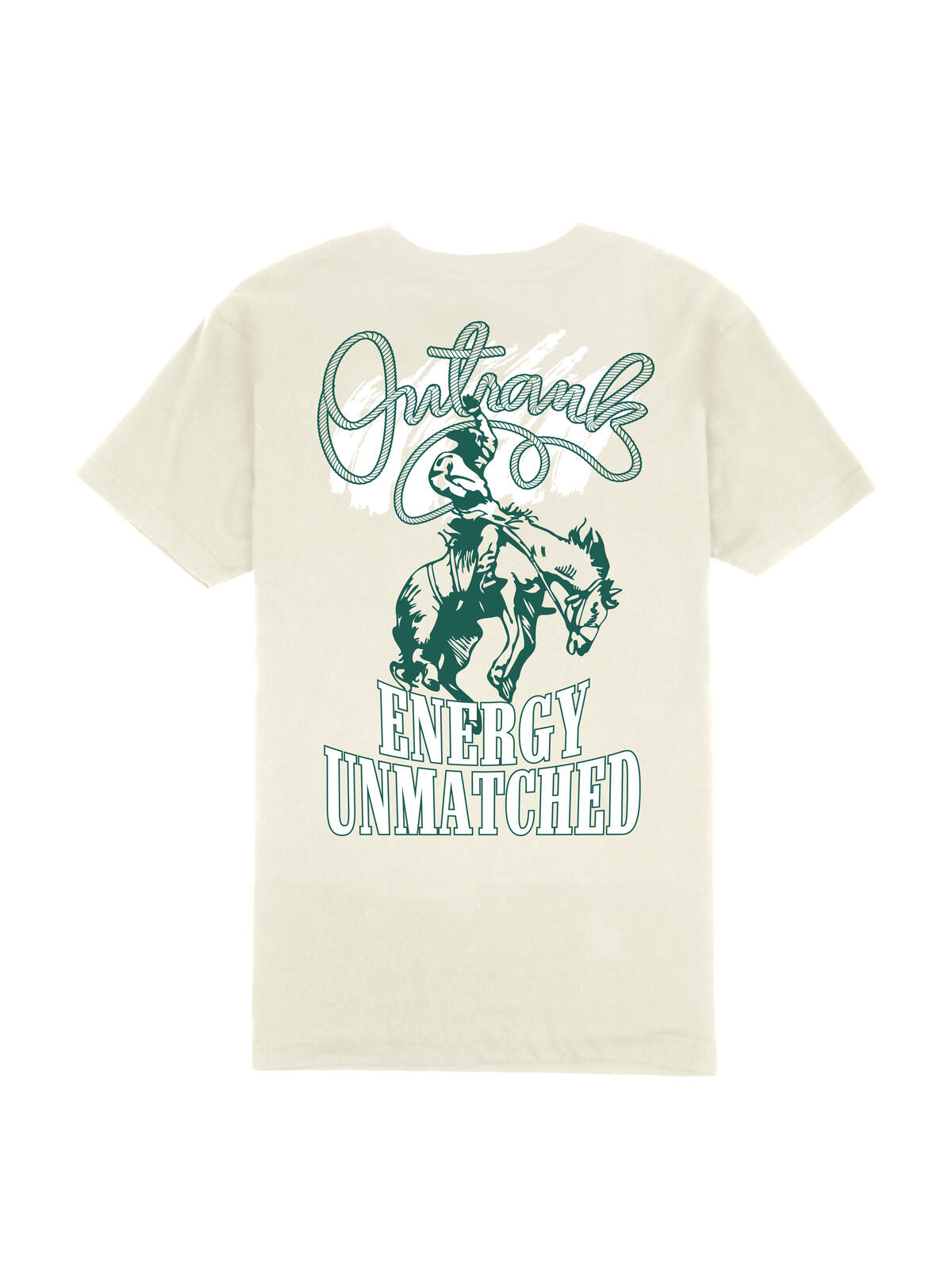 Outrank T-Shirt - Energy Unmatched - Vintage White - OR2974