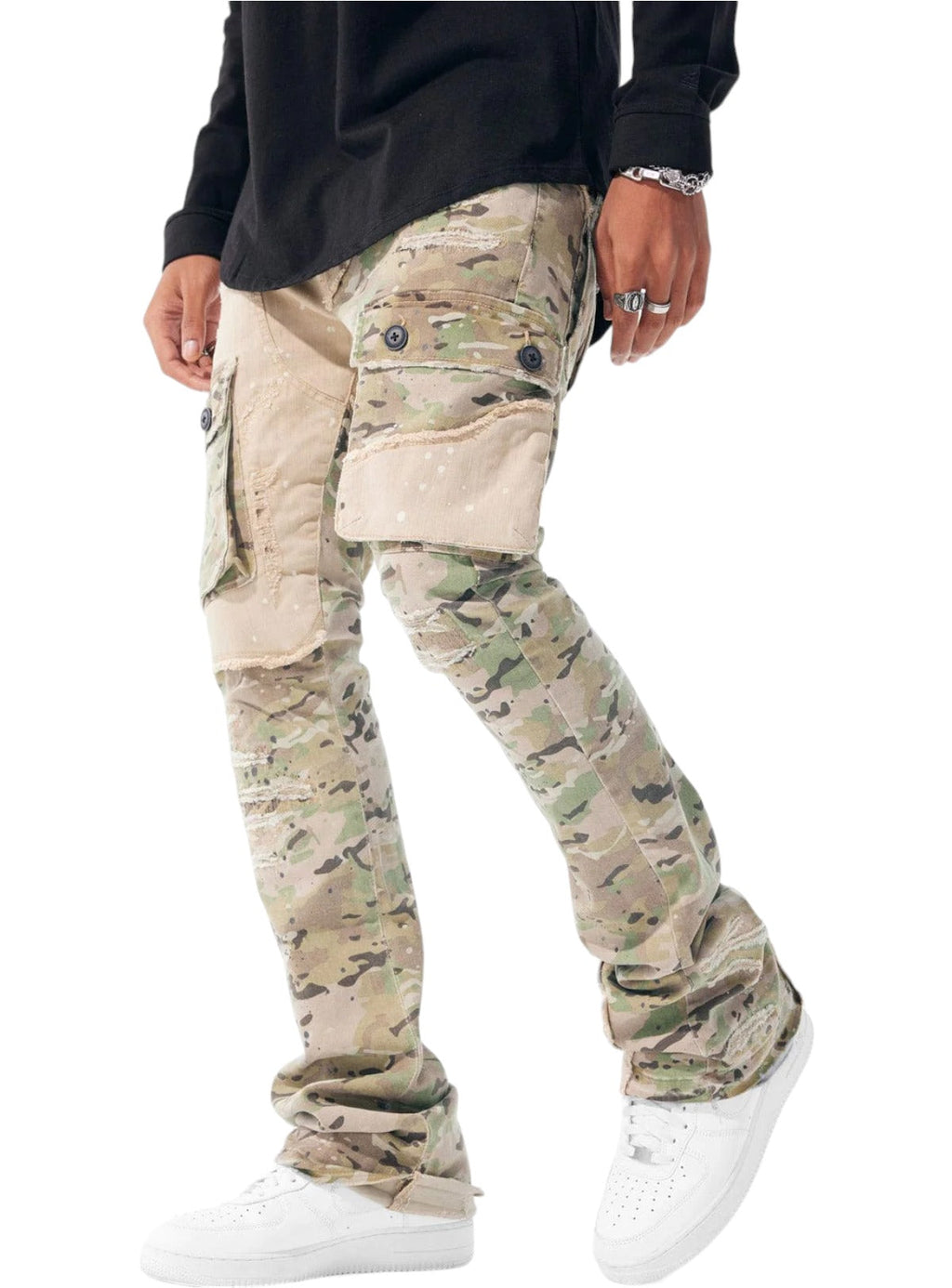 Jordan Craig Jeans - Ross Stacked Platoon - Camo 2.0 - JRF1142C