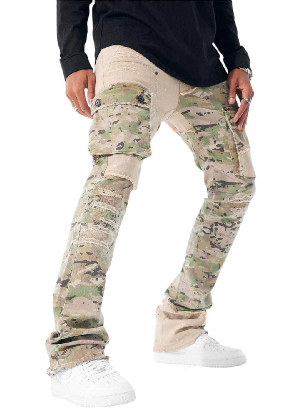 Jordan Craig Jeans - Ross Stacked Platoon - Camo 2.0 - JRF1142C