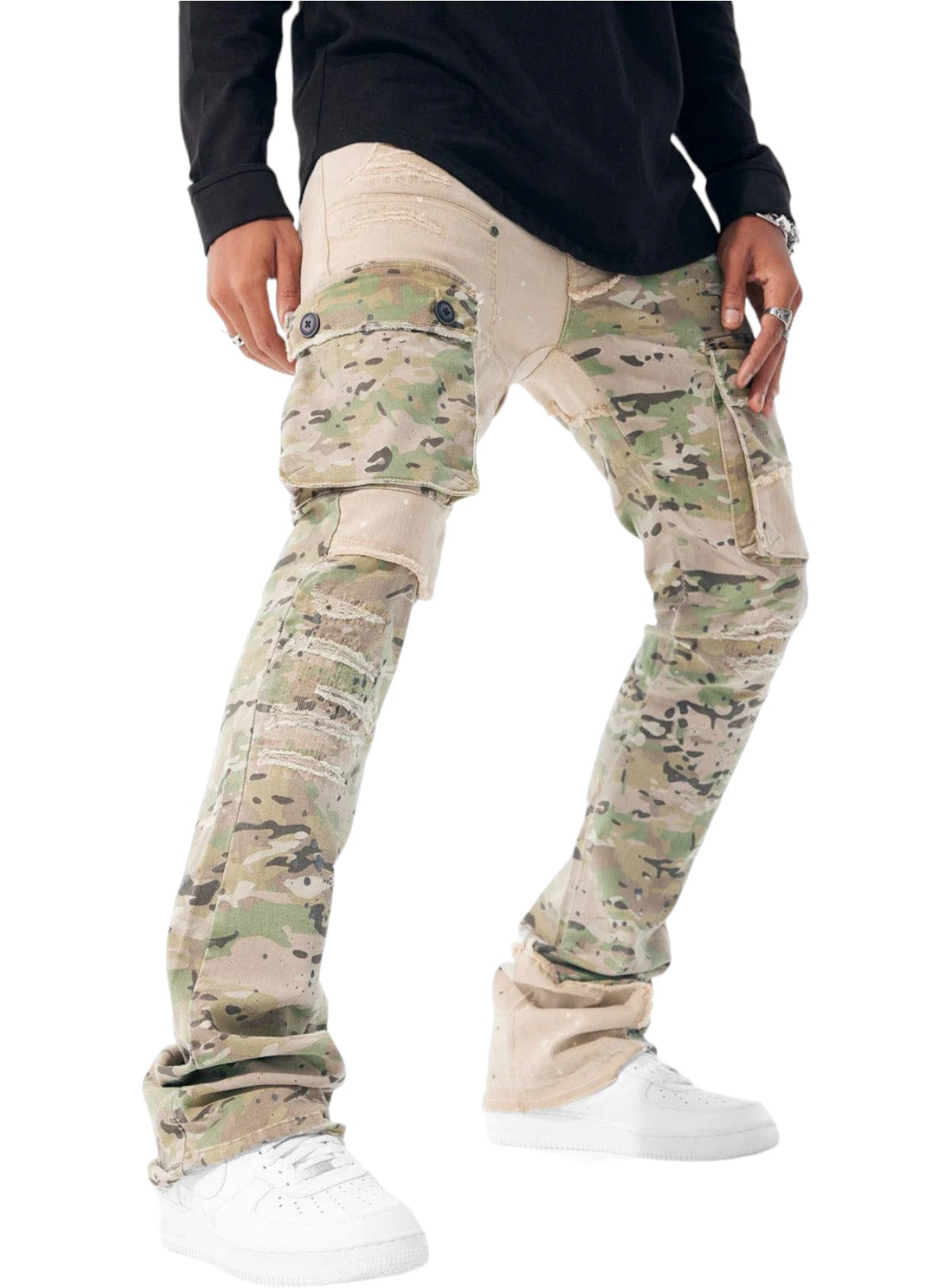 Jordan Craig Jeans - Ross Stacked Platoon - Camo 2.0 - JRF1142C