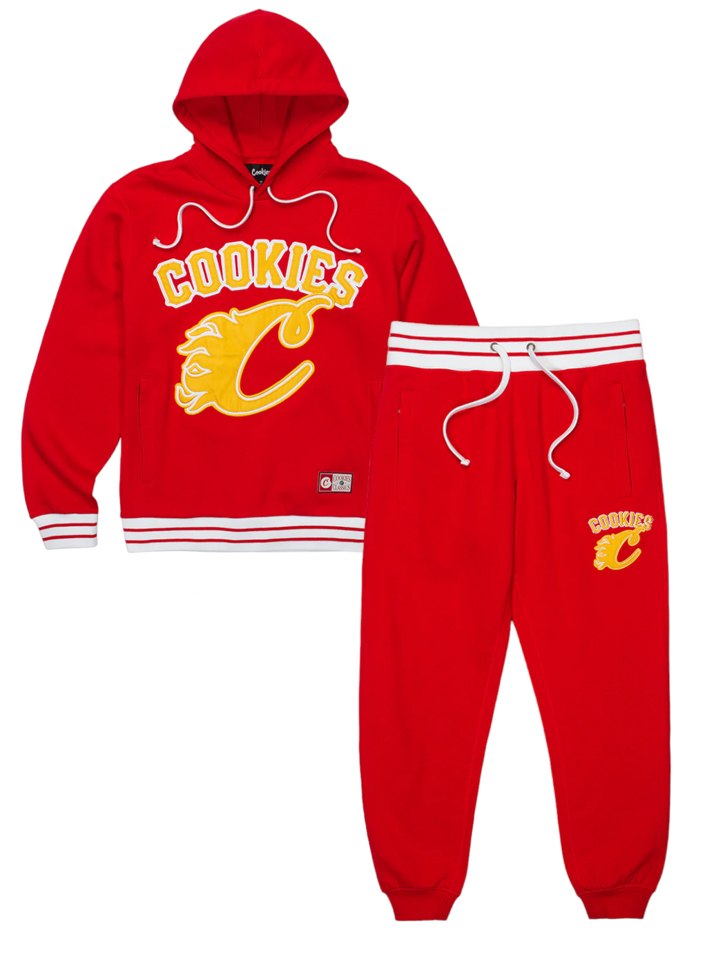 Cookies Sweatsuit - Breakaway Pullover - Red - CM233HFC03