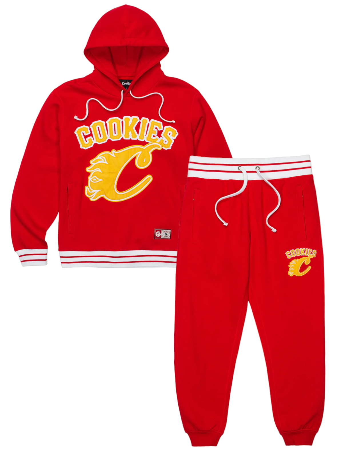 Cookies Sweatsuit - Breakaway Pullover - Red - CM233HFC03