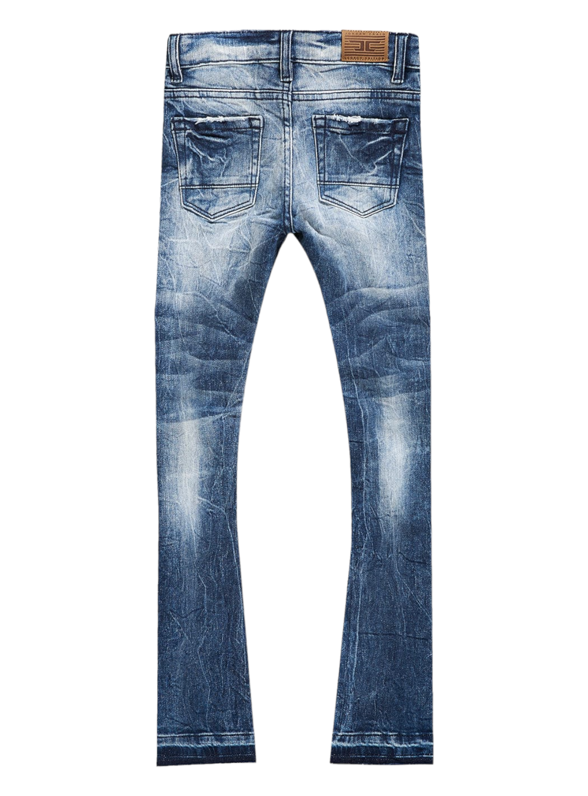 Jordan Craig Jeans - Kids Stacked Rockport - Deep Blue - JTF1167RK