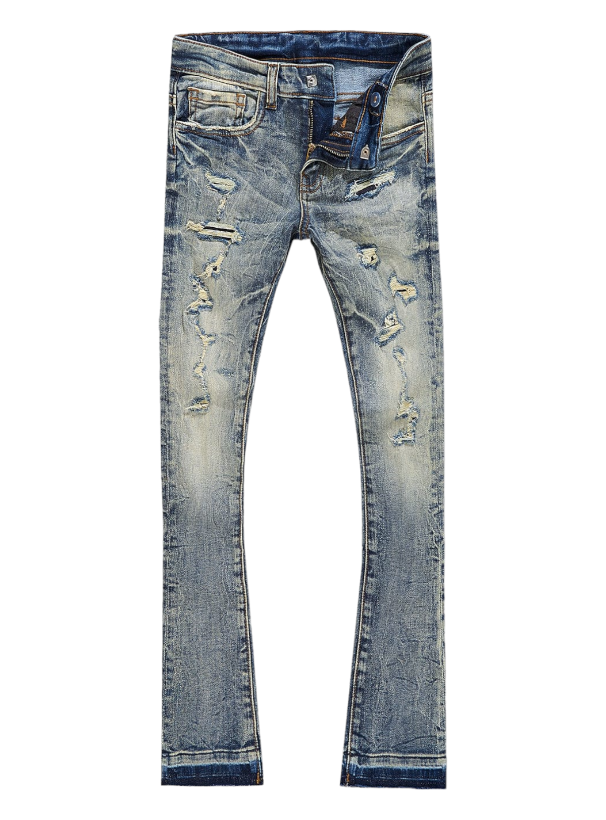 Jordan Craig Jeans - Kids Stacked Rockport - Desert Storm - JTF1167RK