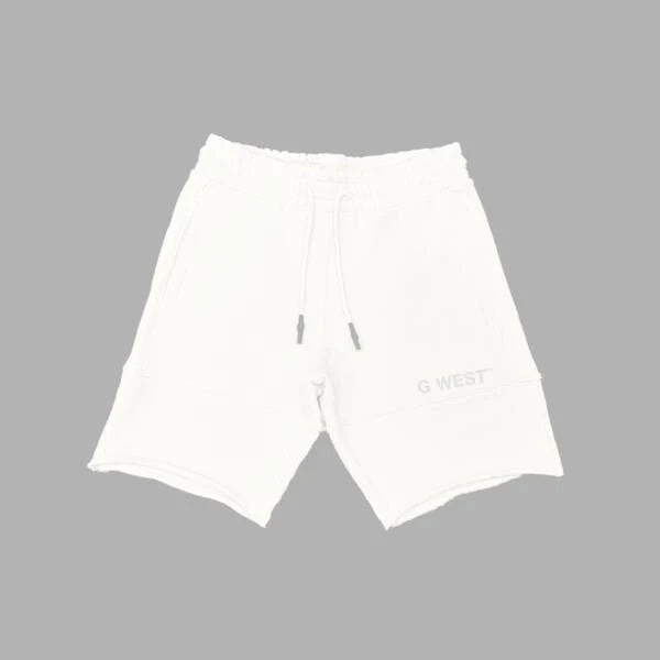 G West Shorts - Logo Wear Life Style -  White - GWAPSH2038