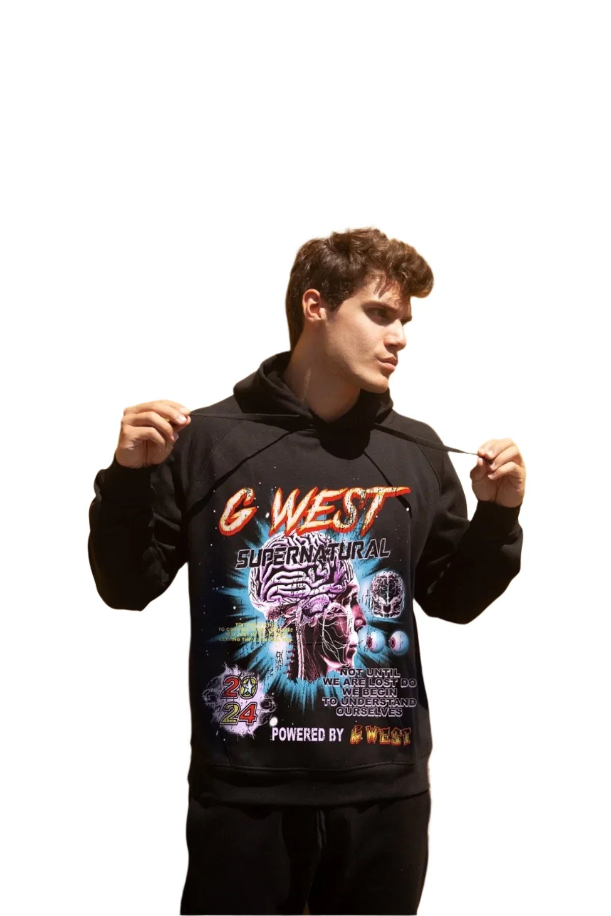 G West Hoodie - Supernatural - Black - GWDSHLHD9096