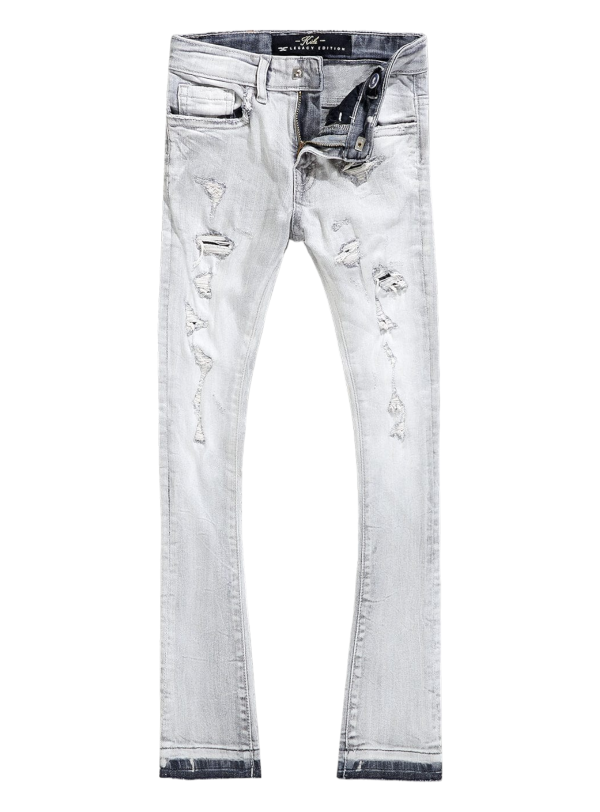 Jordan Craig Jeans - Kids Stacked Rockport - Arctic Grey - JTF1167RK