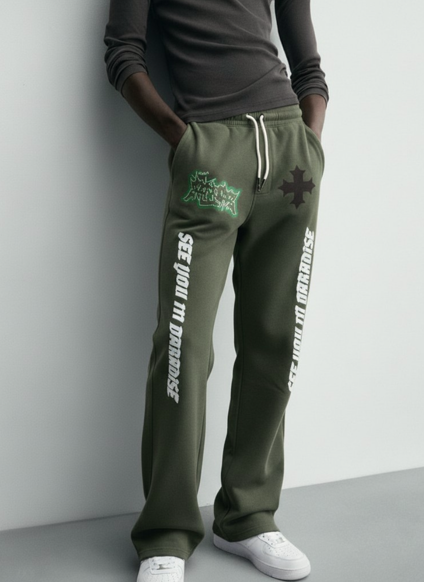 Jordan Craig Sweatpants - Syip - Olive - 8641L