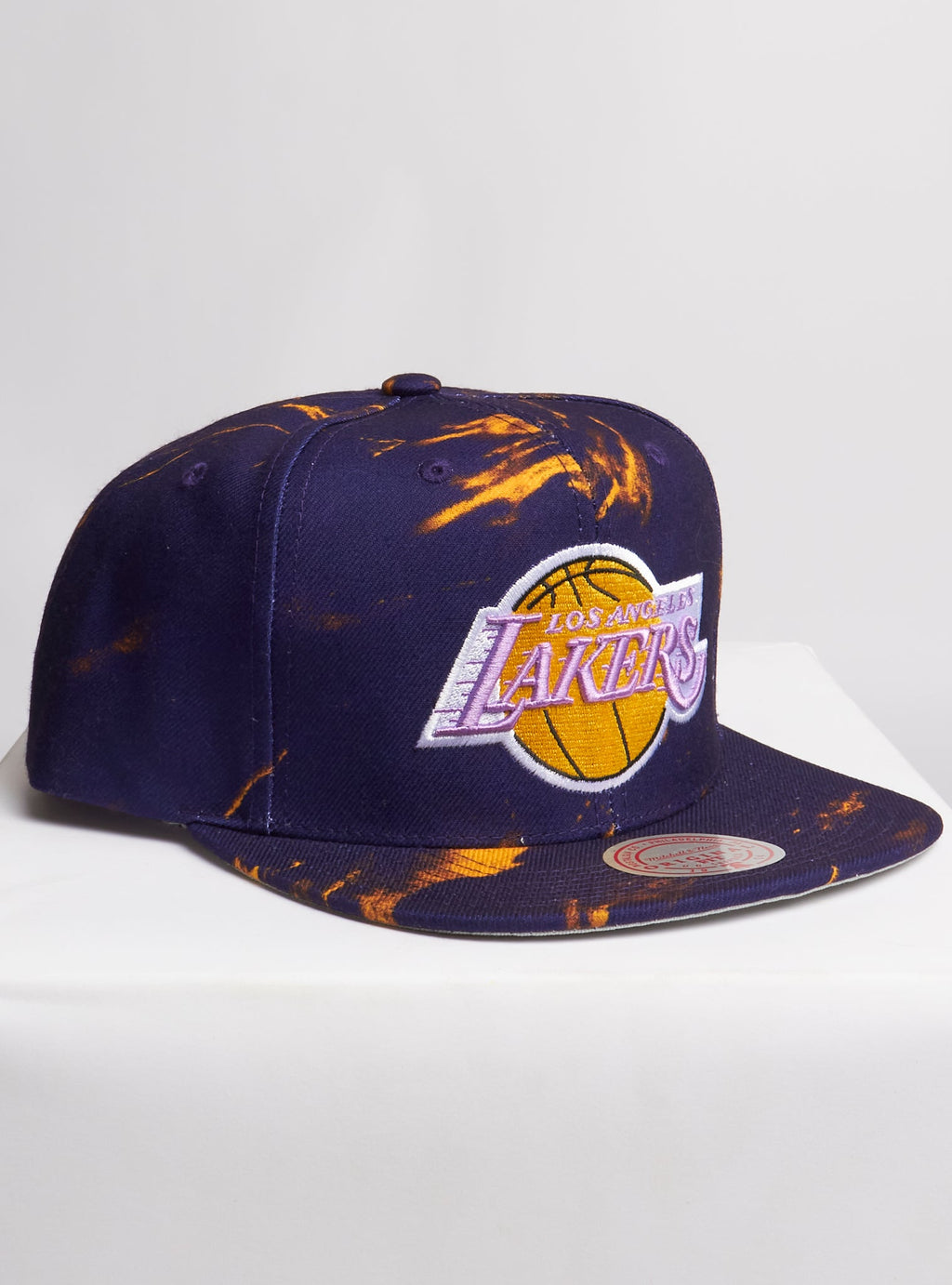 Mitchell & Ness Hat - NBA Marbled Snapback Lakers - Purple - MM20199