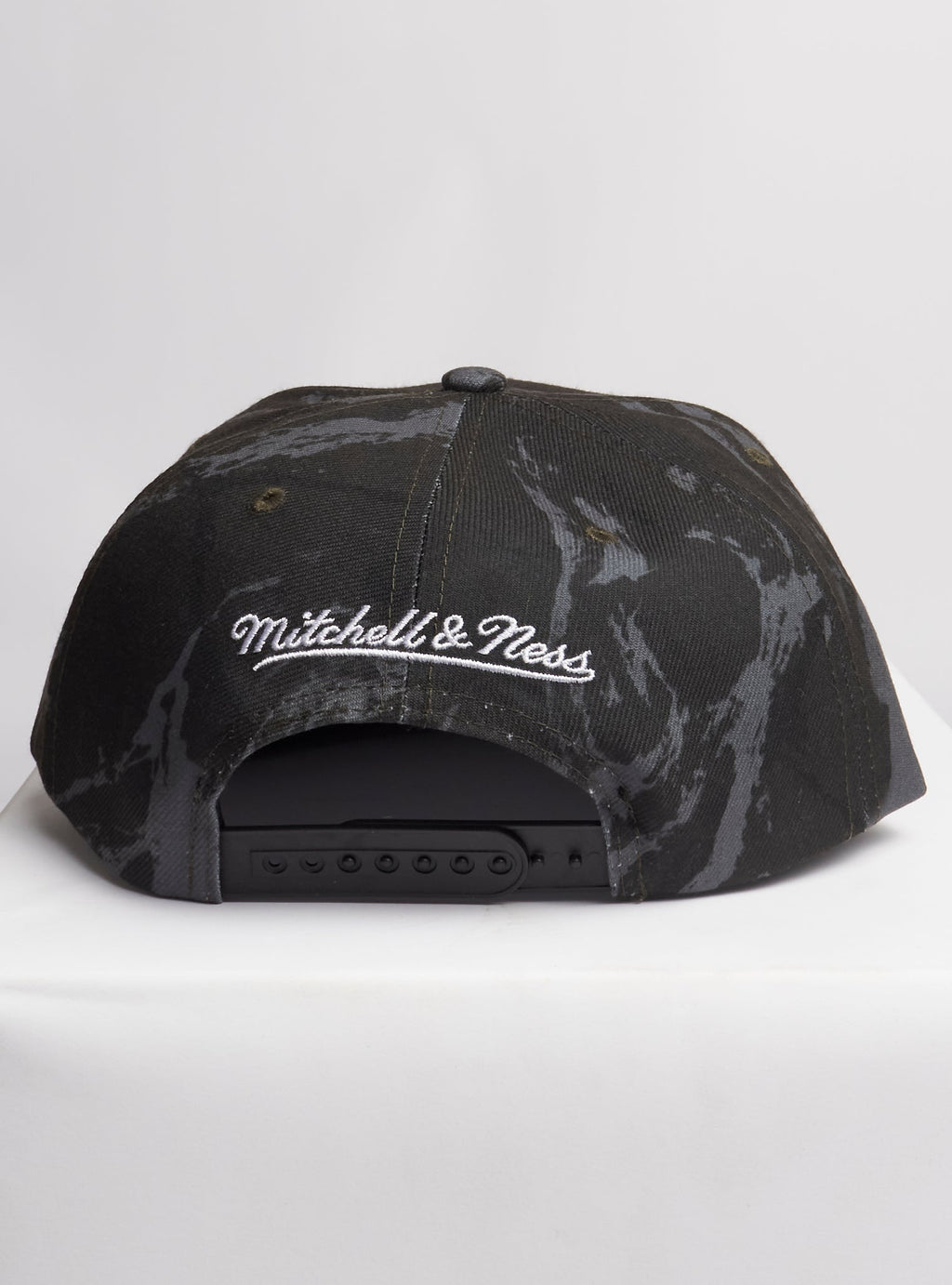 Mitchell & Ness Hat - NBA Marbled Snapback Spurs - Black - MM20199