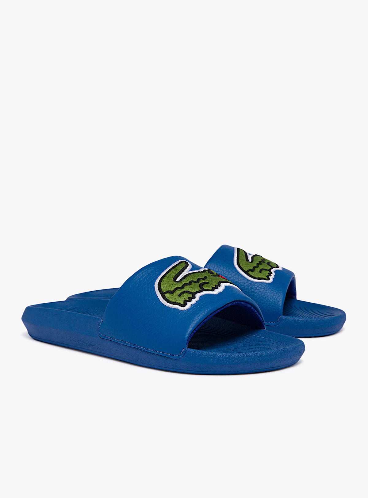 Lacoste Slides - Croco - Blue - 7-43CMA0046BG3