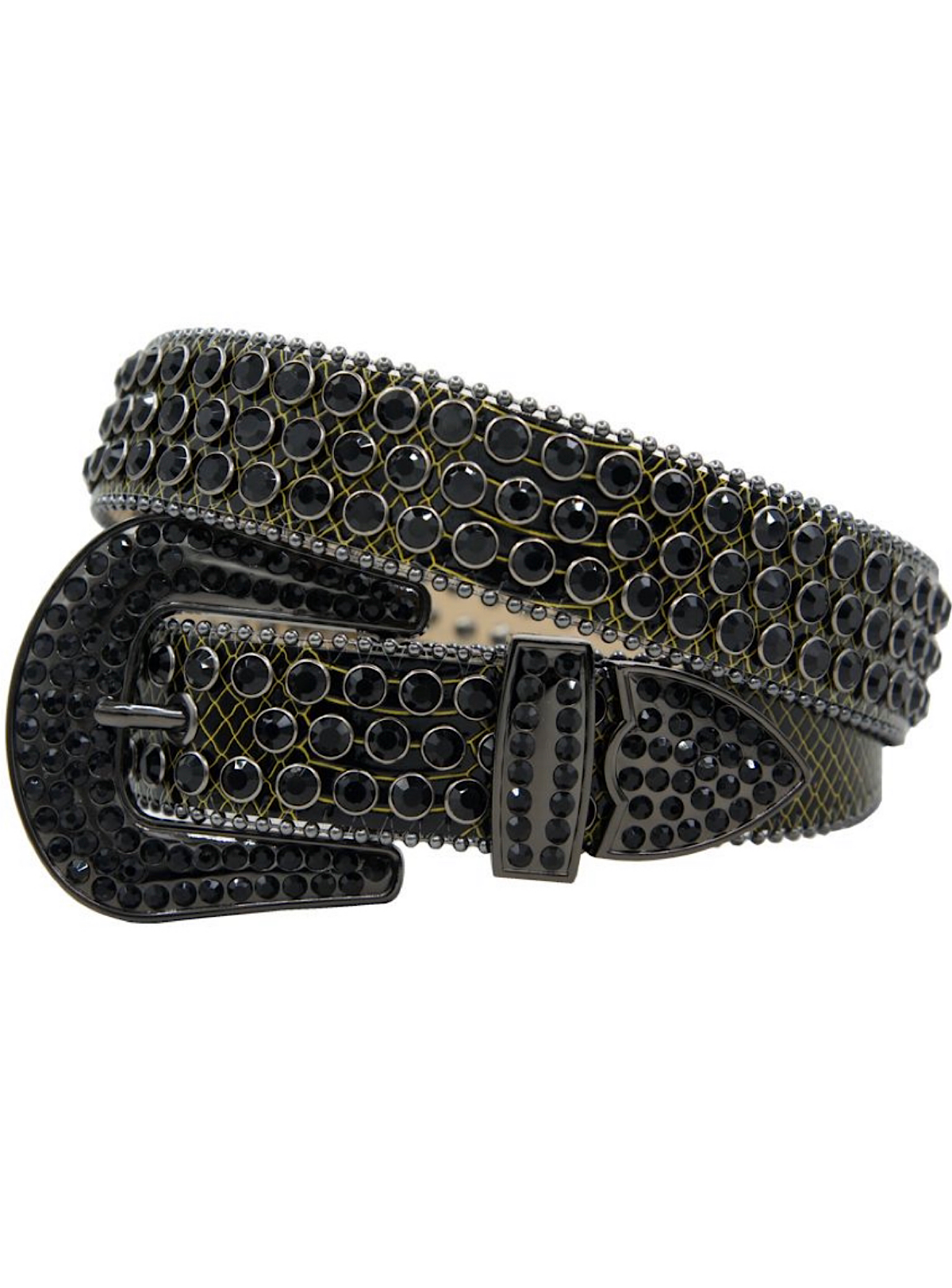 DNA Belt - Lizard - Black and Yellow - 539