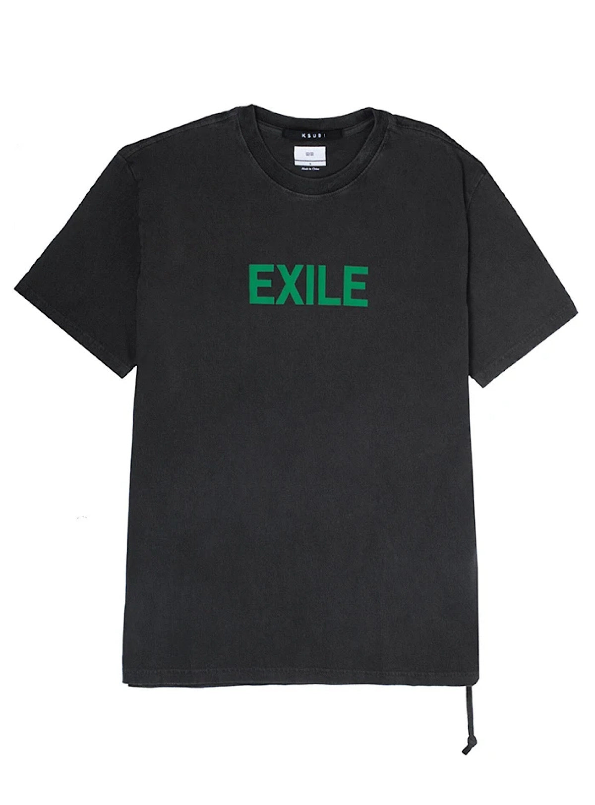 Ksubi T-Shirt - Exile Kash - Black Faded - 5000006072