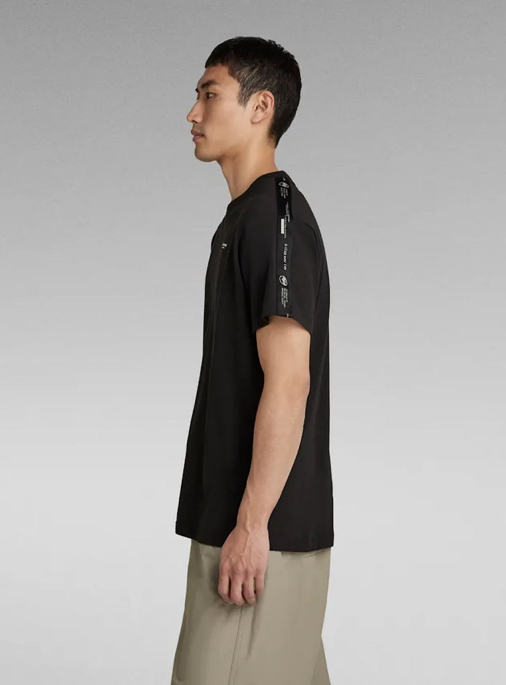 G-Star T-Shirt - Tape Loose - Dark Black - D21550