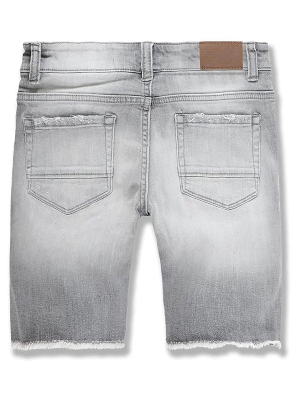 Kids Jordan Craig Shorts - Twill Shredded - Light Grey - J3147SK - 88