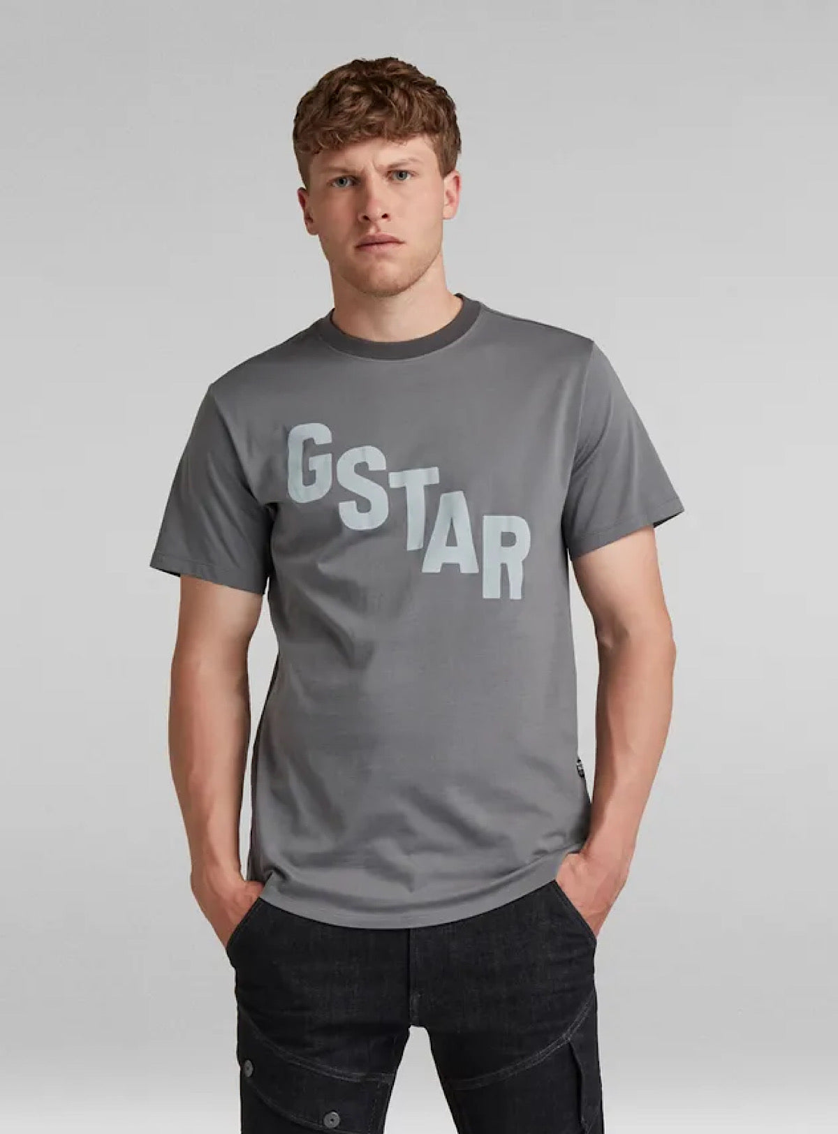 G-Star T-Shirt - Lash Sports - Granite - D21198