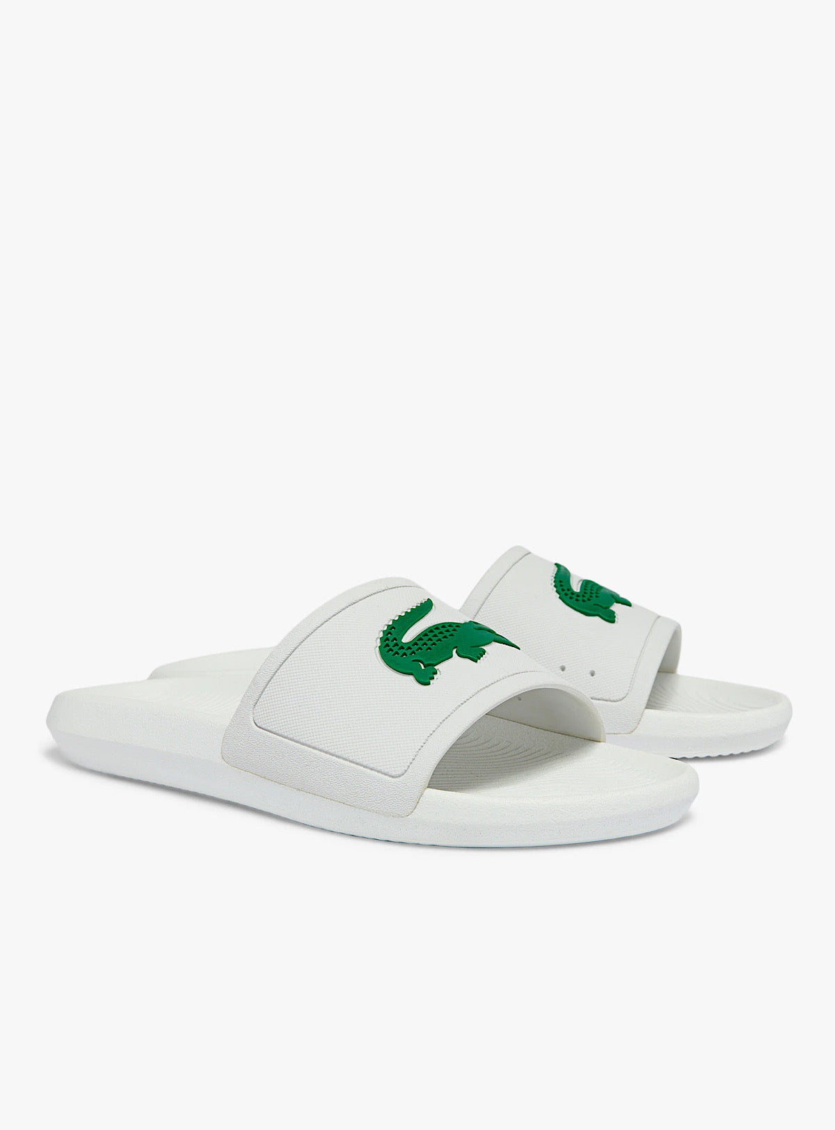 Lacoste Slides - Croco - White - 7-37CMA0018082