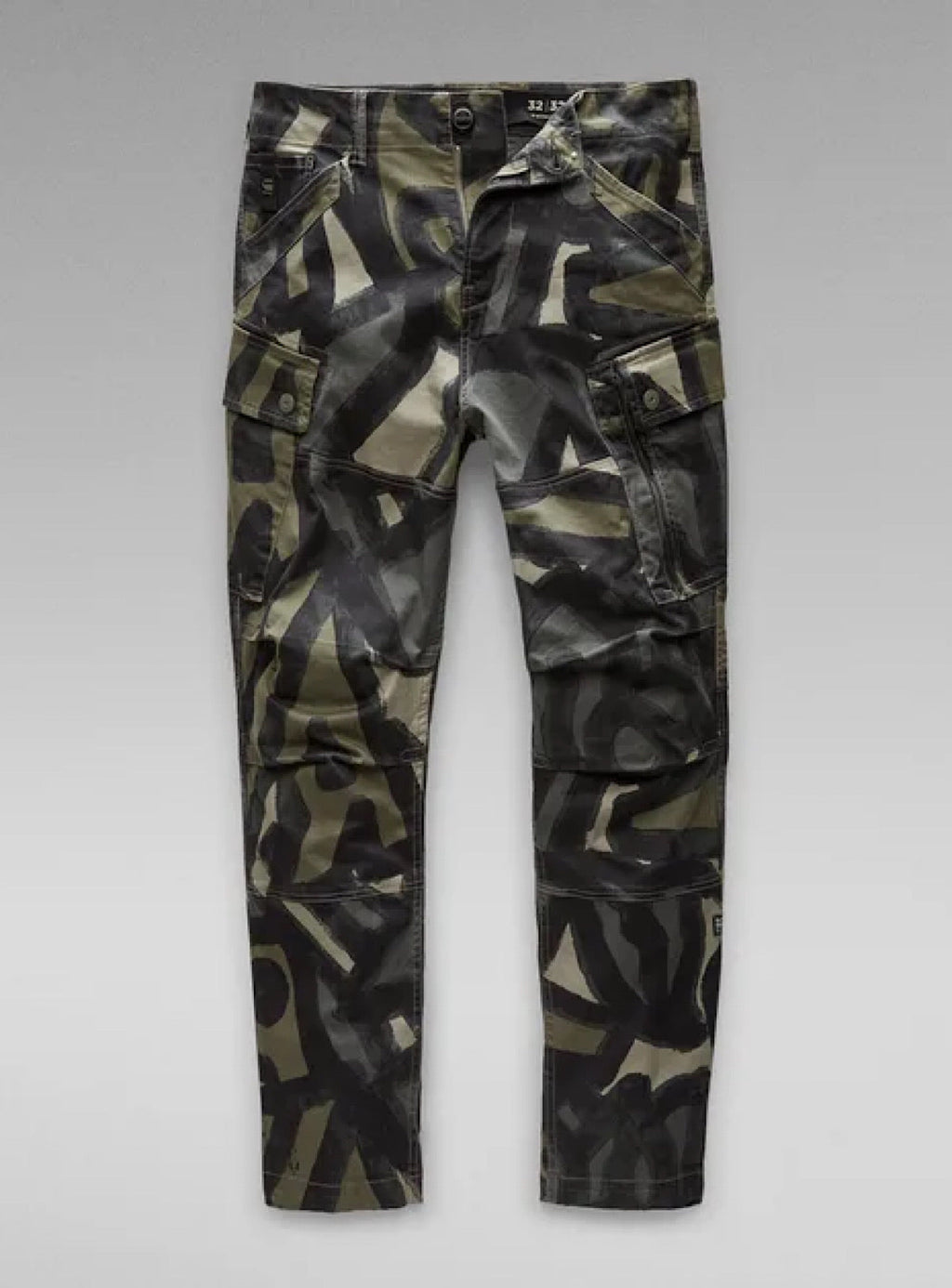 G-Star Jeans - Roxic Straight Tapered Cargo - Shamrock Brushed - D18971