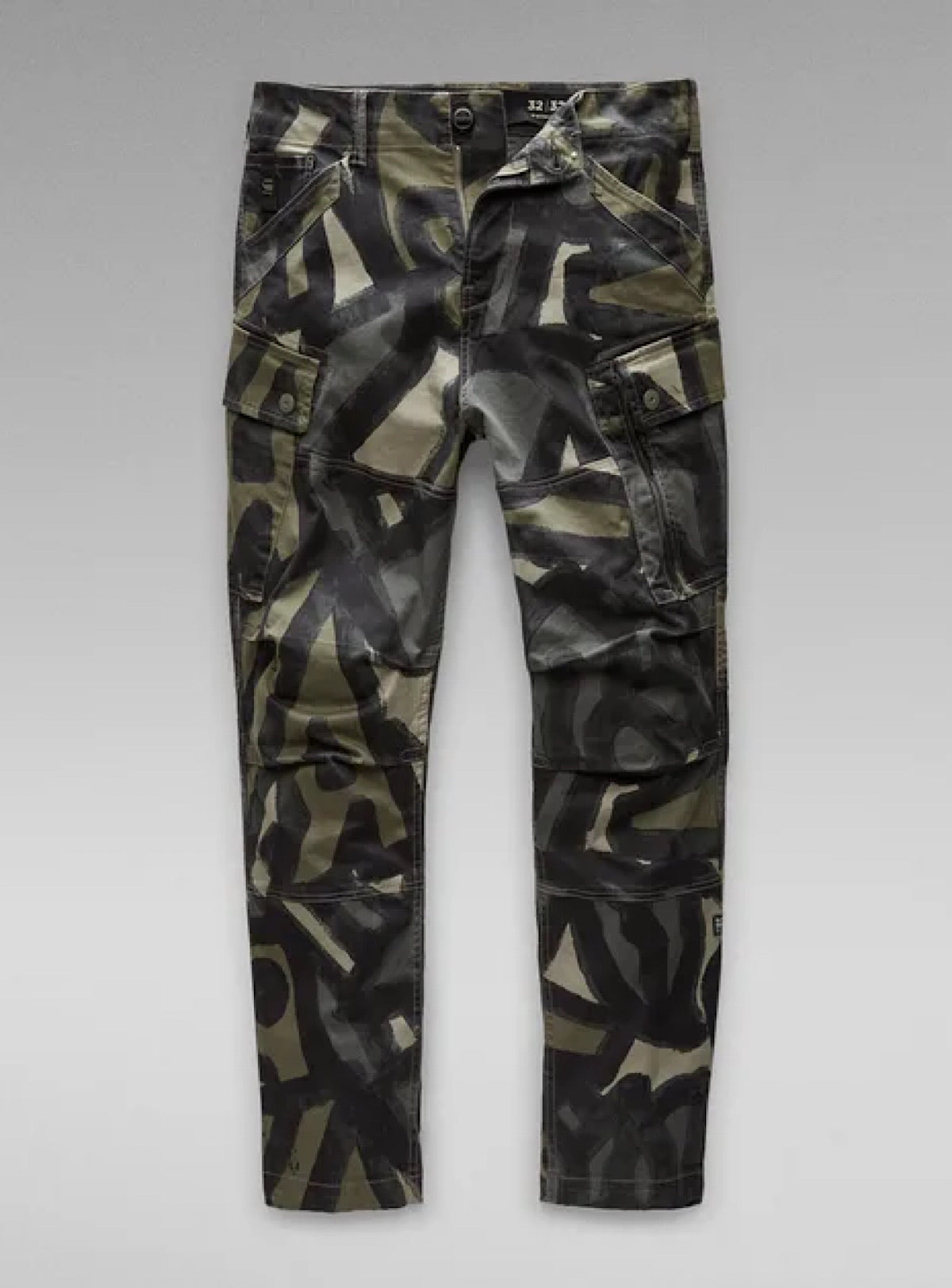 G-Star Jeans - Roxic Straight Tapered Cargo - Shamrock Brushed - D18971