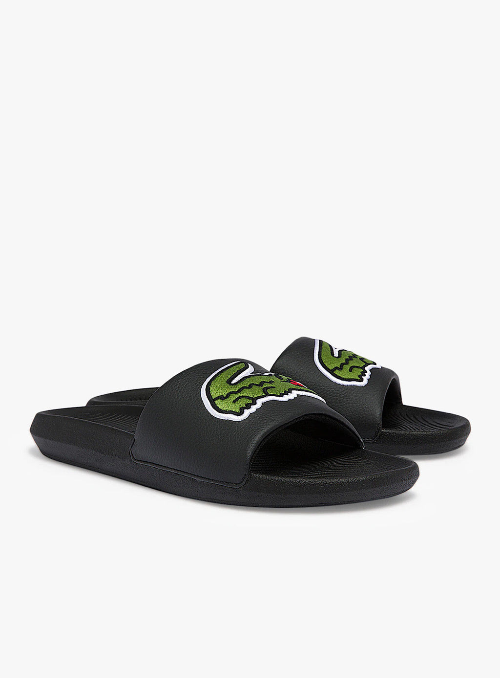 Lacoste Slides - Croco - Black - 7-38CMA00731B4