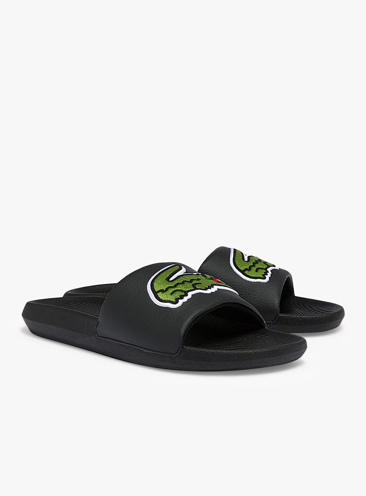 Lacoste Slides - Croco - Black - 7-38CMA00731B4