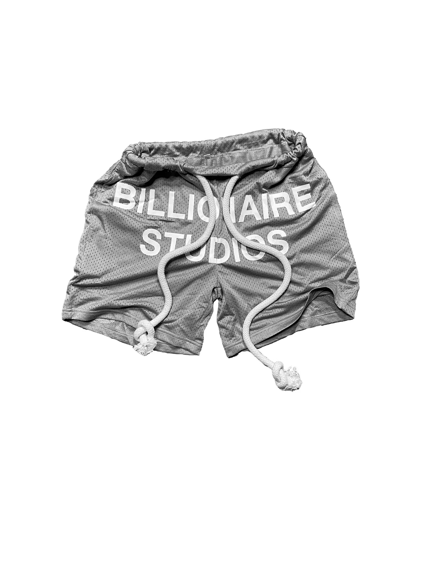 Billionaire Studios Shorts - Foggy Bill Net - Grey