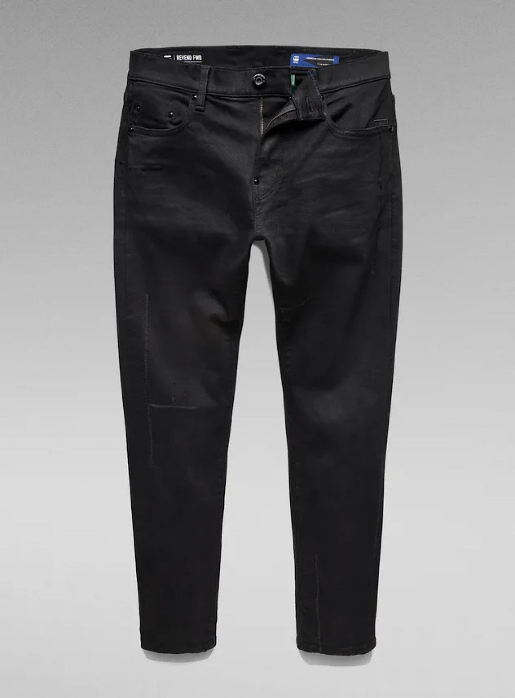 G-Star Jeans - Revend FWD Skinny - Jet Black Scar - D20071
