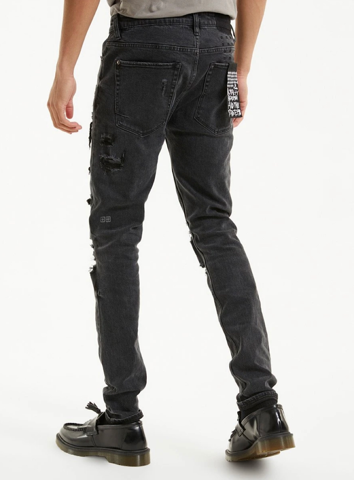 Ksubi Jeans - Van Winkle Black Dynamite Trash - Black - 5000005761